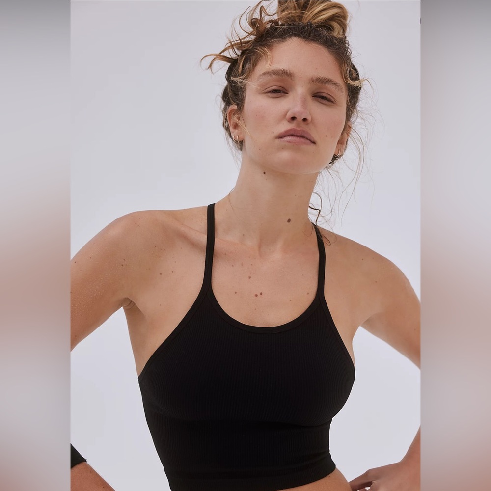 Free People Happiness Runs Crop Tank - Picture 2 of 12